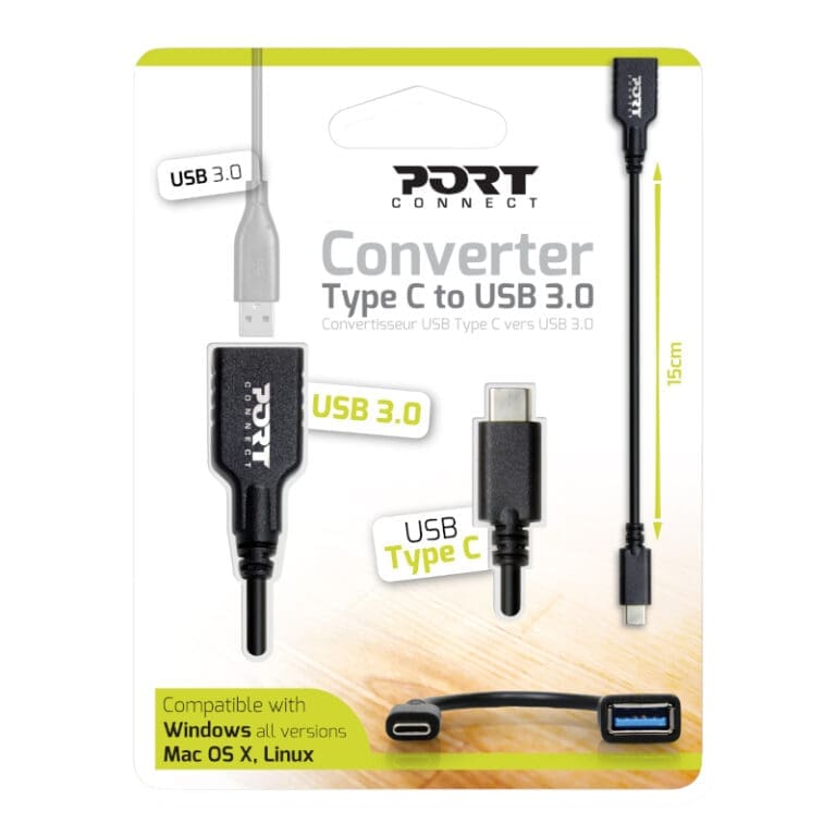 Port USB-C to USB3.0 Adapter 15cm