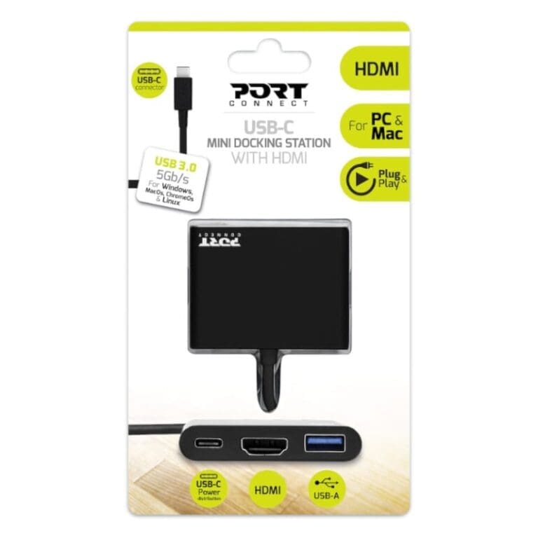 Port USB-C Mini Docking Station with HDMI