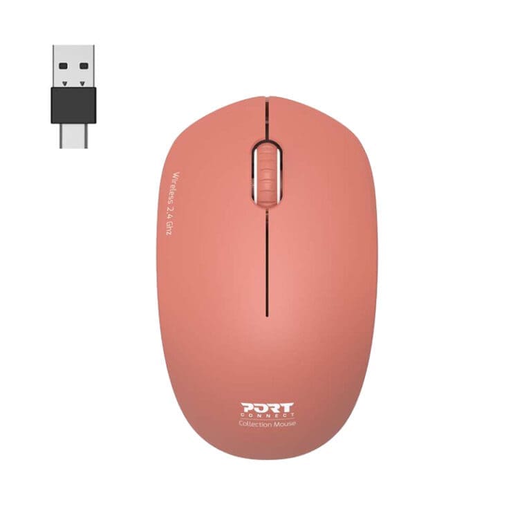 Port 2.4GHz Collection II Terracotta Wireless Mouse