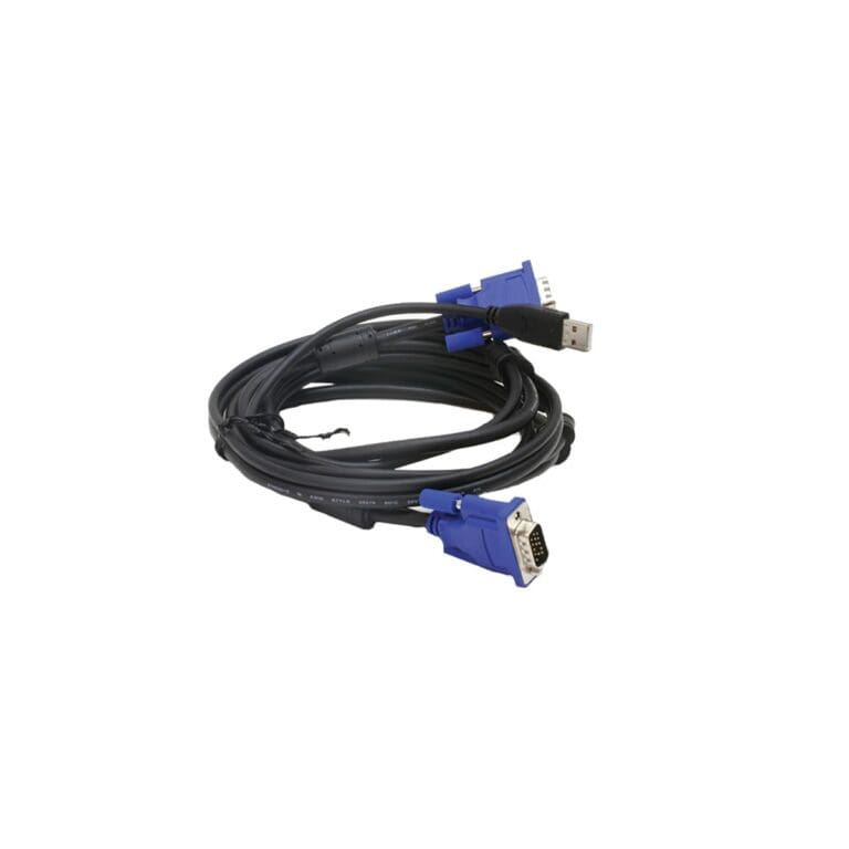 D-Link DKVM-CU 1.8m VGA & USB-A KVM Cable Set