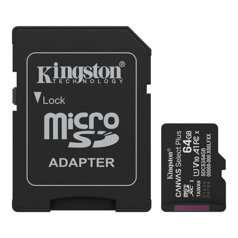 Kingston Canvas Select Plus 64GB MicroSD Card