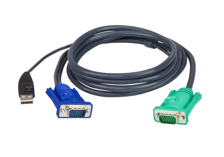 ATEN 2L-5203U 3m USB KVM Cable with SPHD