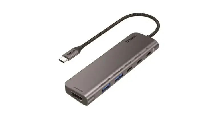 D-Link DUB-C106 6-in-1 USB-C Hub with 4K HDMI
